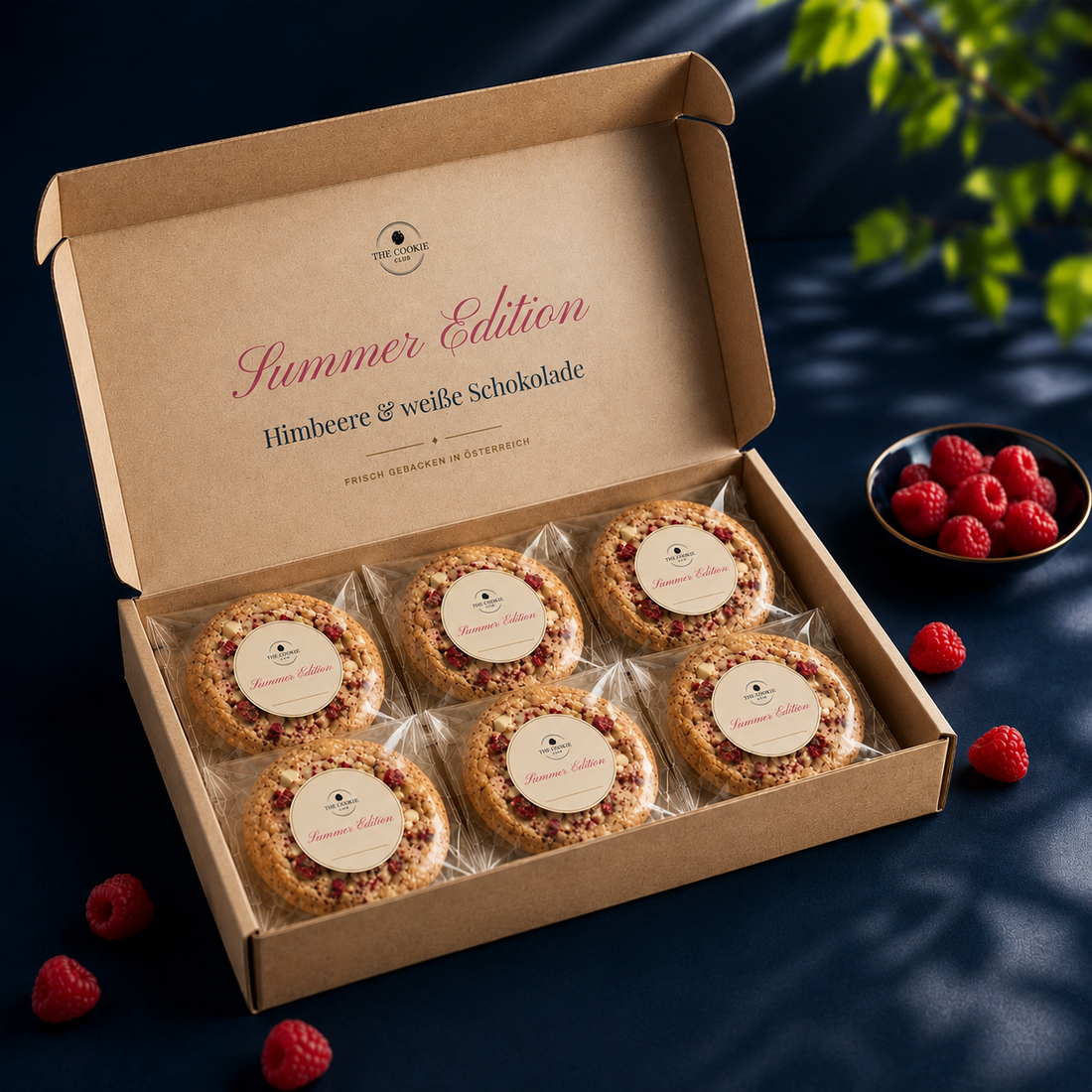 Himbeere & Weiße Schokolade 6er Box